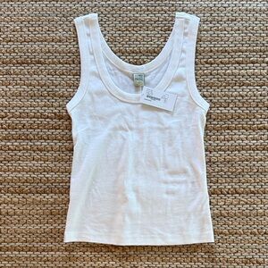 Flore Flore NWT White Tank Top